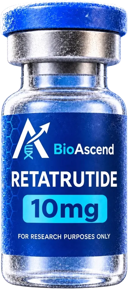 Retatrutide research peptide vial